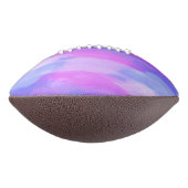 Waterverf Abstracte textuur in parelkleuren American Football (Gedraaid 270)