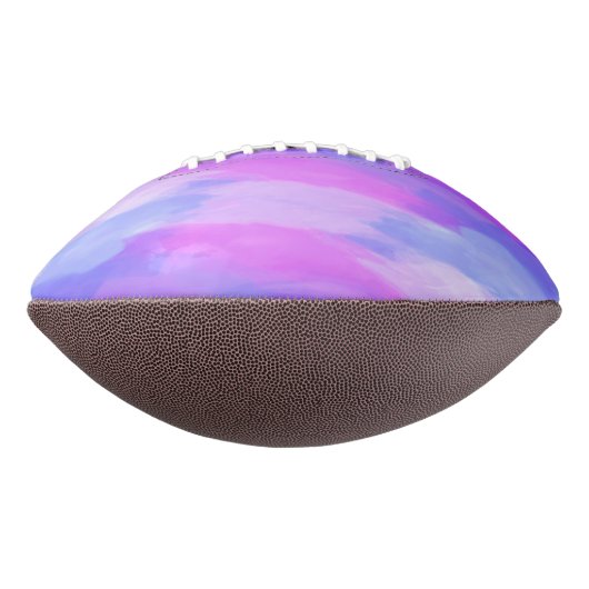 Waterverf Abstracte textuur in parelkleuren American Football (Gedraaid 270)