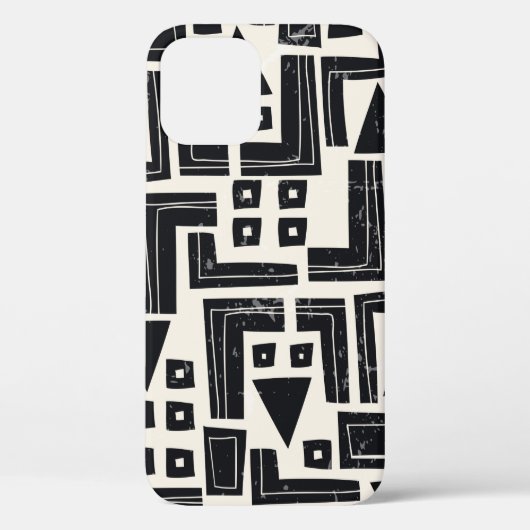 Waterverf abstracte vormen Case-Mate iPhone case (Achterkant)