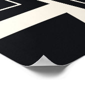 Waterverf abstracte vormen poster (Hoek)