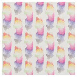 Waterverf Abstracte zachte kleurverbinding Stof