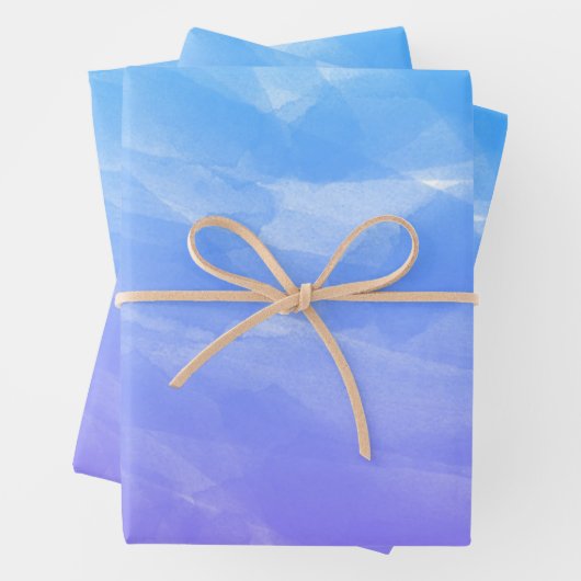 Waterverf Achtergrond Inpakpapier Vel (In situ)