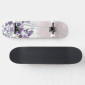 Waterverf achtergrond met gordels skateboard (Horizontaal)