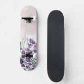 Waterverf achtergrond met gordels skateboard (Voorkant)
