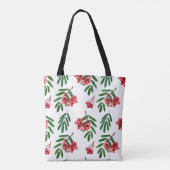 Waterverf achtergrond najaar felrowan tote bag (Achterkant)