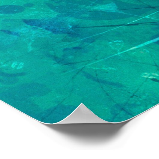 Waterverf achtergrond schilderen poster (Hoek)