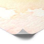 Waterverf achtergrond textuur poster (Hoek)