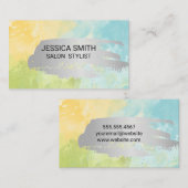 Waterverf Achtergrond Visitekaartje (Voorkant / Achterkant)