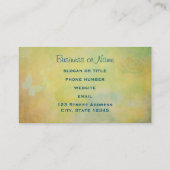  Waterverf achtergrond Visitekaartje (Achterkant)