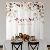 Waterverf Achtergrond Vrijgezellenfeest Wildbloem Wandkleed