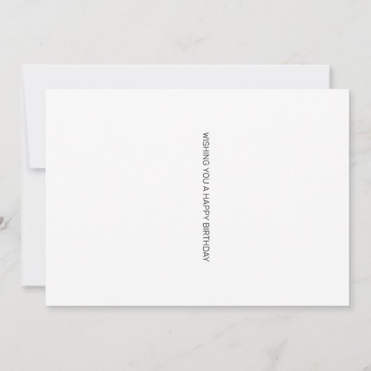 Waterverf, acrobatische dansviering verjaardag kaart (Achterkant)