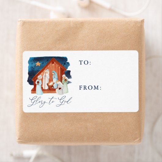 Waterverf activiteitsscène naar label (Insitu)