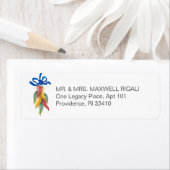 Waterverf Adresetiketten Etiket (Insitu)