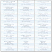 Waterverf Adresetiketten voor bruiloft Sticker (Voorkant)