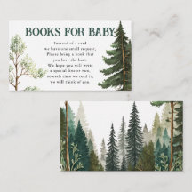 Waterverf Adventure Forest Books voor Baby shower