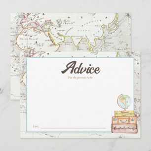 Waterverf Adventure wacht op Baby Advies Kaart