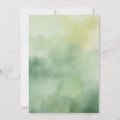 Waterverf Adventure wacht Vrijgezellenfeest bos Kaart (Achterkant)