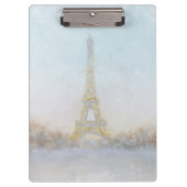 Waterverf | Afbeelding Eiffel Towe Klembord (Voorkant)