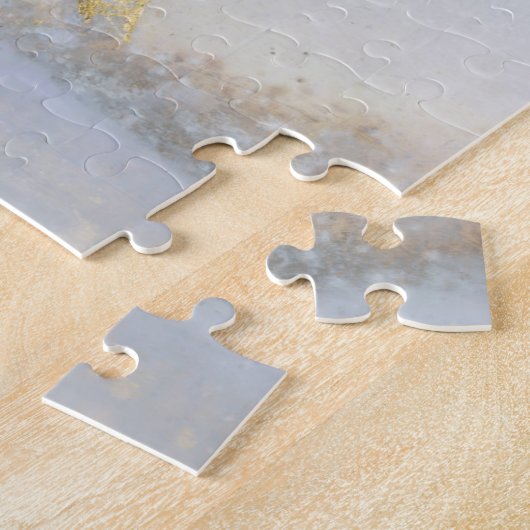 Waterverf | Afbeelding Eiffel Towe Legpuzzel (Zijkant)