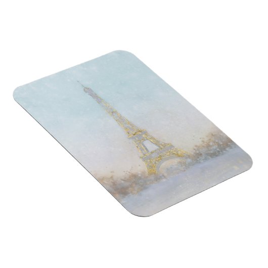 Waterverf | Afbeelding Eiffel Towe Magneet (Rechterzijde)
