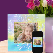 Waterverf Afbeelding Lijst Pasen Kaart