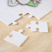 Waterverf Afbeelding Schaatsen Aangepaste software Legpuzzel (Zijkant)