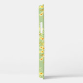 Waterverf afbeelding van daisy bloemen op een lich Case-Mate iPhone case (Achterkant / Rechts)
