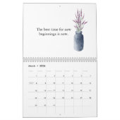 Waterverf Afbeeldingen van YL Lavender & meer agen Kalender (Mar 2026)