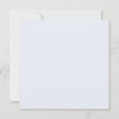 Waterverf afbreekbare kartonnen doos slaat de datu save the date (Achterkant)