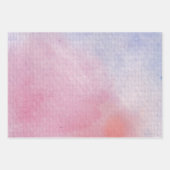 Waterverf afdrukken inpakpapier vel (Voorkant 3)