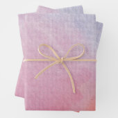 Waterverf afdrukken inpakpapier vel (In situ)