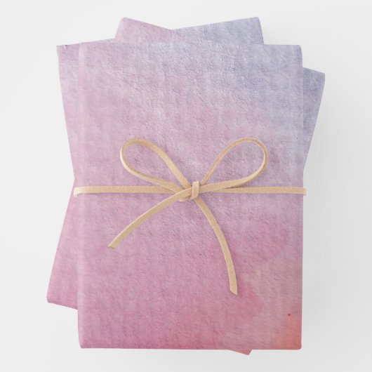 Waterverf afdrukken inpakpapier vel (In situ)