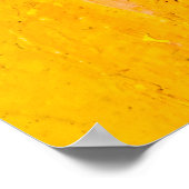 Waterverf afdrukken. kleurstofpatroon. Dier Poster (Hoek)