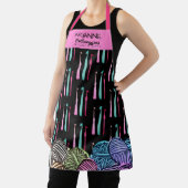 Waterverf-afkapgaren, haakwerk, show schort (Insitu)