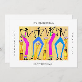 Waterverf Afrikaanse kunst, Geweldige feestdag Kaart