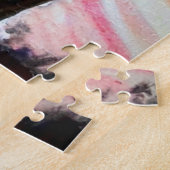 Waterverf - Afrikaanse prinses - schilderijen Legpuzzel (Zijkant)