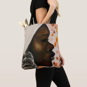 Waterverf - Afrikaanse schoonheid - Kunstmoderne s Tote Bag (Dichtbij)