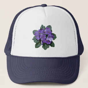 Waterverf Afrikaanse Violet Houseplant Trucker Pet