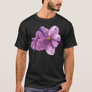 Waterverf Afrikaanse viooltjes T-shirt