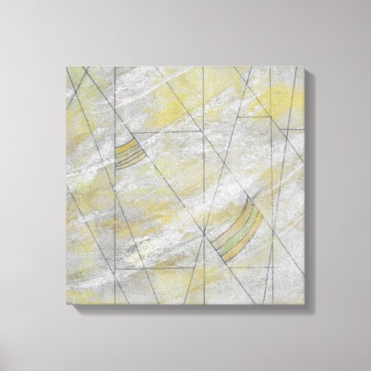 Waterverf afspelen canvas afdruk (Voorkant)