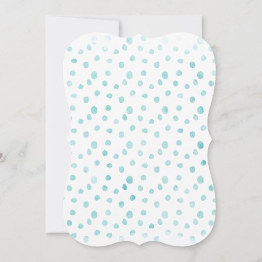 Waterverf Afstudeerder | Uitnodiging tot Afstudere (Achterkant)