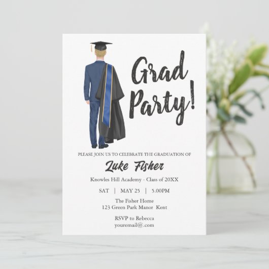 Waterverf Afstuderen - Binnenkomst en uitnodiging (Staand voorkant)