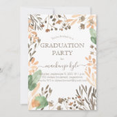 Waterverf Afstuderen Boho Greenery (Voorkant)