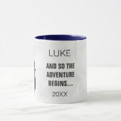 Waterverf Afstuderen Geraad en Pet Mok Jong Man (Midden)