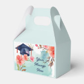 Waterverf Afstuderen viering Bedankdoosjes (Voorkant Zijde)