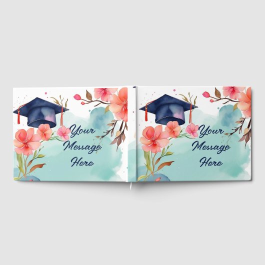 Waterverf Afstuderen viering Gastenboek (Volledig)