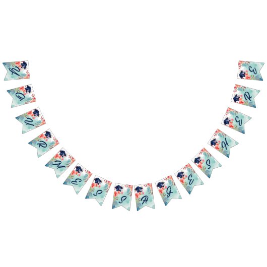 Waterverf Afstuderen viering Vlaggetjes (Alle)