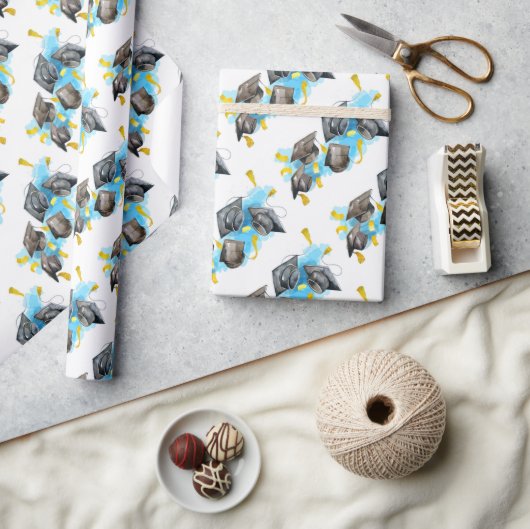 Waterverf Afstuivingskap Cadeaupapier (Crafts)