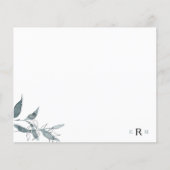 Waterverf Afvalmonogram eenvoudig (Voorkant)