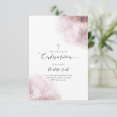 waterverf agaat bevestiging kaart (Staand voorkant)